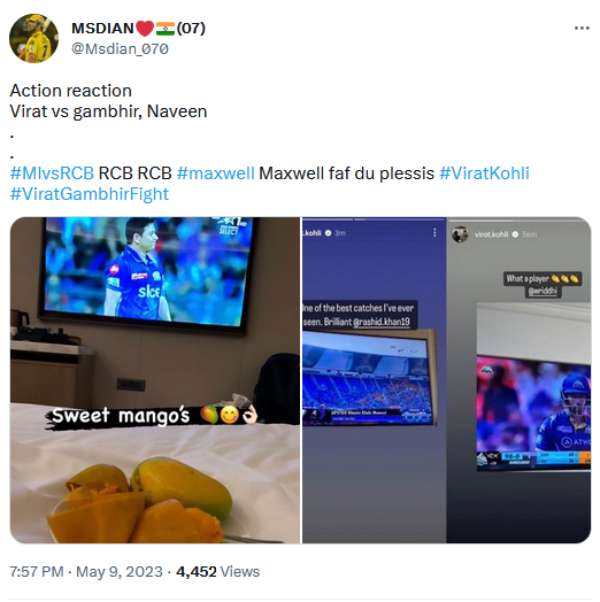 Afghanistan cricketer Naveen ul haq hits back virat kohli in style 