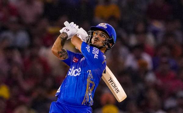 CSK Gives befitting reply to MI star batsman ishan kishan 