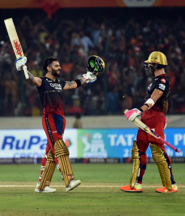 Virat kohli breaks numerous record by scoring century vs srh in ipl 2023 
