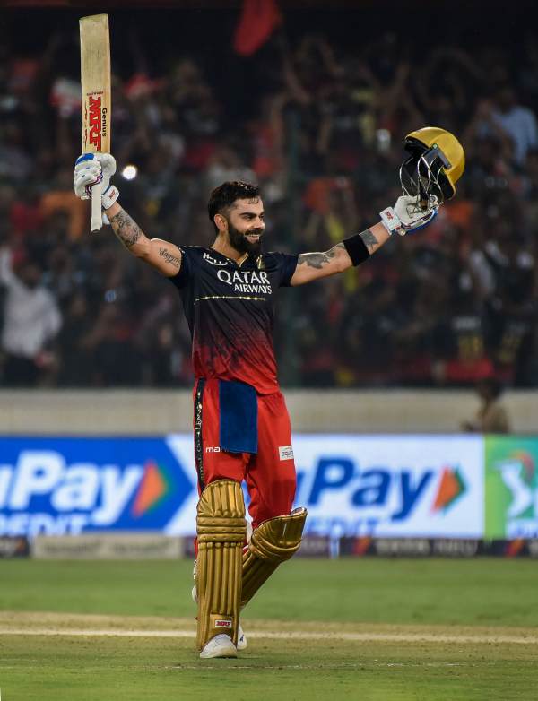 Sachin tendulkar lauds virat kohli for his remarkable century in ipl 2023 