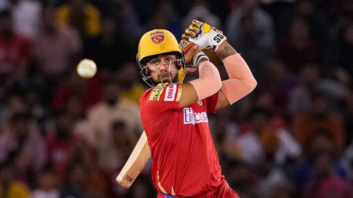 IPL 2023: Punjab Kings set a target of 215 runs for Mumbai to win 