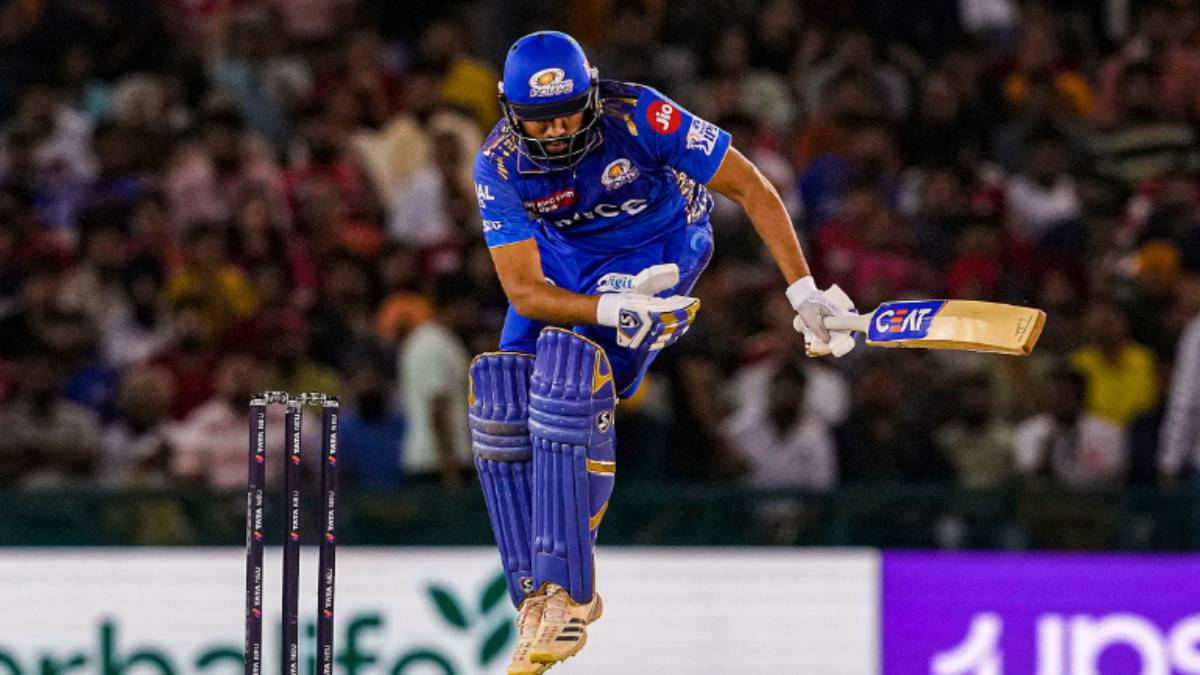 MI and csk Hits back after PBKS Twitter handle trolls Rohit sharma