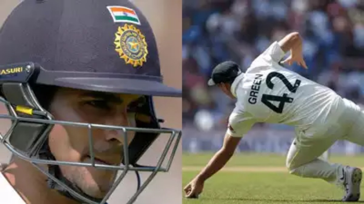 Indian Player Shubman Gill tweets a photo of Cameron Green Controversial catch after the end of Day 4 of WTC Final 