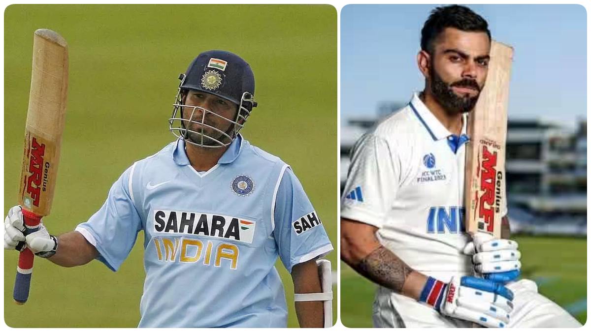 Virat kohli breaks sachin tendulkar unique record in ICC Tournmaents Virat kohli breaks sachin tendulkar unique record in ICC Tournmaents