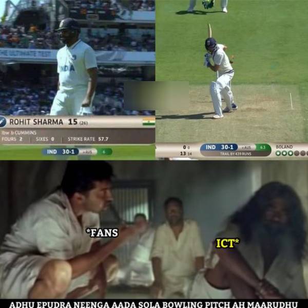 Fans created some fantastic memes after the worst batting display by India on Day 2 of WTC Final against Australia 