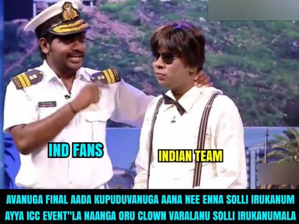 After the failure of Indian Team in WTC Final, Fans created some stunning Memes from Social Media 