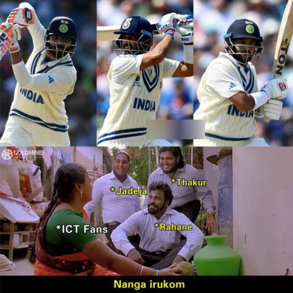 Best Memes from Social Media, After the day 3 Match between India - Australia in the WTC Final 2023 