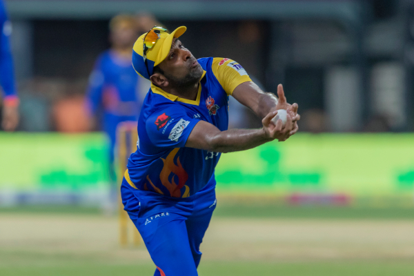 TNPL 2023 - Ashwin completed a remarkable catch in csg vs dd match 