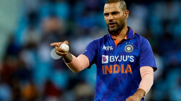 After the IPL tournament, Shikhar Dhawan Started his batting practice again in his home ground 