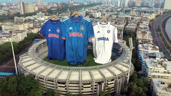 Adidas Companys New Indian Test Team Jersey is same like Real Madrid club Jersey