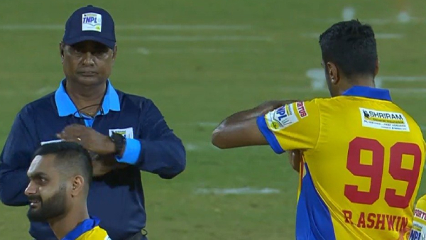 TNPL 2023 - Rarest incident in cricket as Ashwin used drs for second time after batsman using it