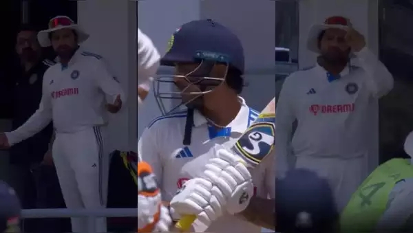 Rohit sharma scolds Ishan kishan takes 20 balls to score first runs 