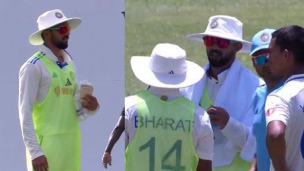 ind vs wi 1st test - Shubman gill fans trolling ruturaj as water boy 