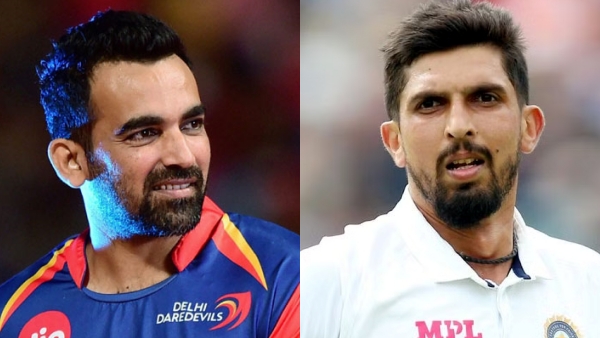 Zaheer khan and Ishant sharma having two identical cricket carrier shocks fans 