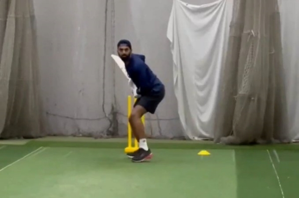 Indian Wicket Keeper KL Rahul started batting practice in NCA 