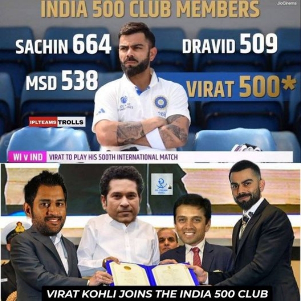 Fantastic Memes from Social media after India scores 288 Runs for 4 wickets in the Day 1 against West Indies 