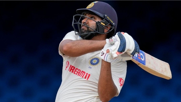 Rohit sharma blast 35 ball 50 runs in ind vs wi 2nd test