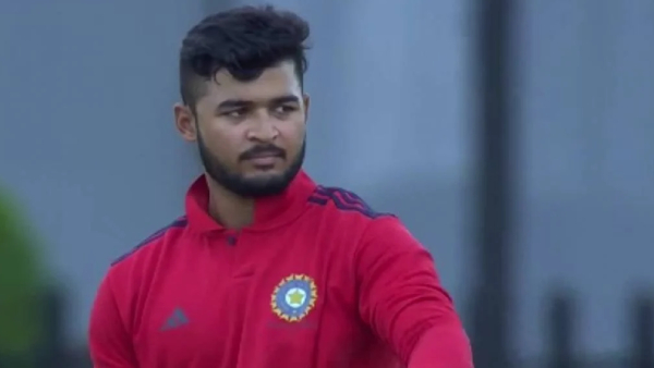 Riyan Parag hits 131 runs with 11 sixers in deodhar trophy 2023 