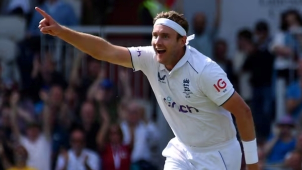 England bowler Stuart Broad picked his 600th Wicket in Test Cricket History 