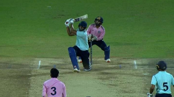 shivam dube scored 83 Runs of just 78 balls in Deodar Trophy 