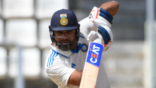 Rohit sharma hits 10th test century and 3rd ton vs wi