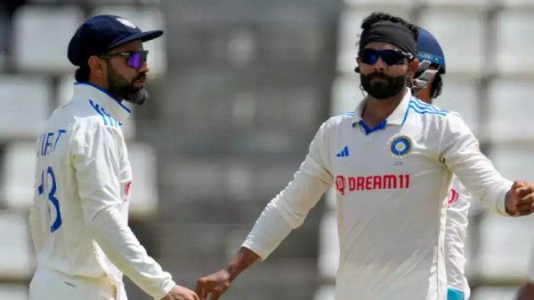 West Indies Scored 86 Runs for just one wickets at the end of Day 2 against India 