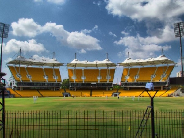 what is the reason behind the omission of chepauk ground in the Indian team home season 