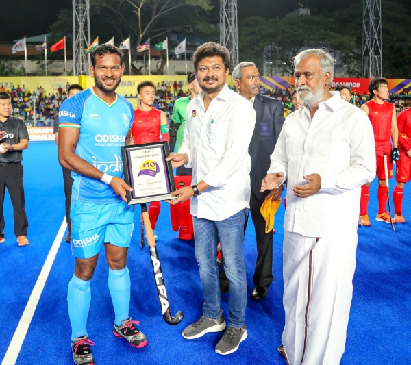 Hockey - India beat china in asian champions trophy