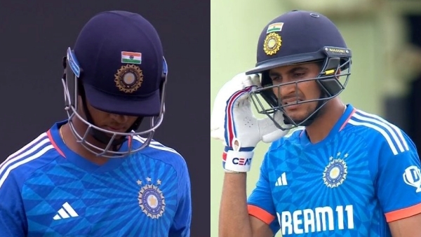 Shubman gill and yashasvi jaiswal scored in single digit in 3rd t20 vs wi 