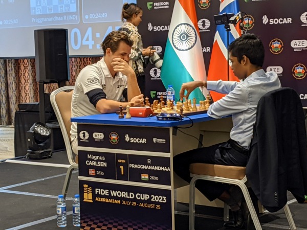 chess - The New King of the game is Praggnandhaa - see how he won silver medal 