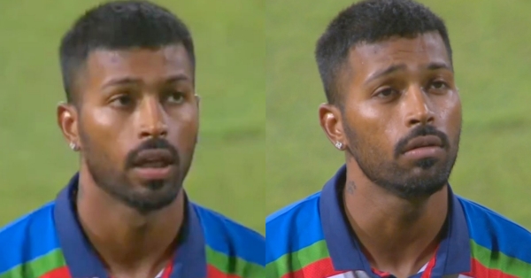 Indian Captain Hardik Pandya got emotional during National anthem in the 1st T20 against West Indies 