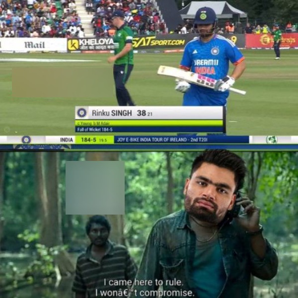Fantastic memes from social media after india won the t20 series against Ireland 