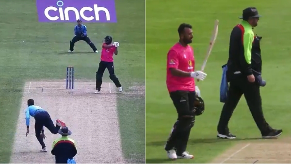 Pujara hits century in county cricket for sussex team