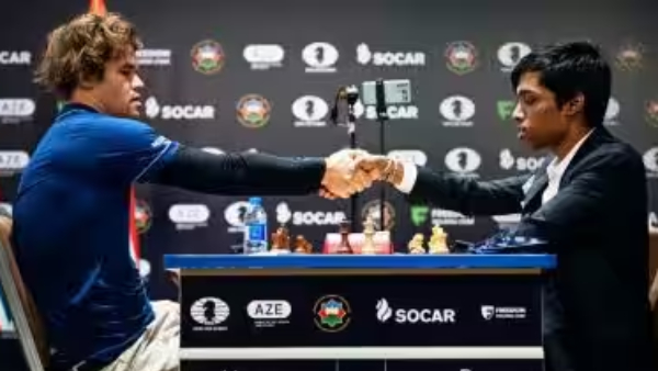 Chess World cup final - Praggnanandhaa vs magnus carlsen match timing and telecast details 