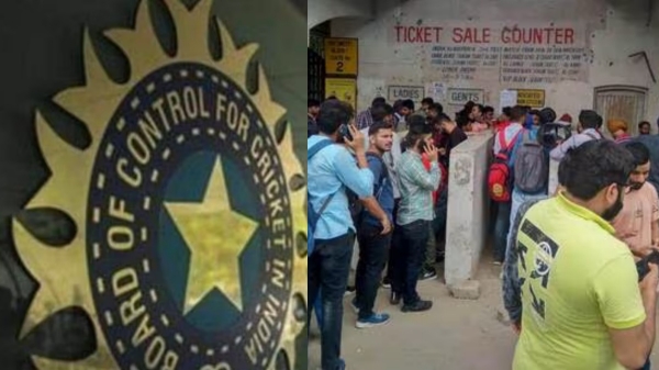 BCCI Gives courier option for Indian fans to get the tickets in their homes
