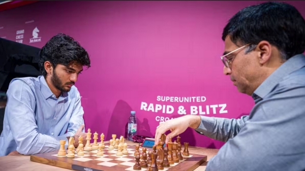 17 Year old Gukesh overtake Viswanathan Anand to become the Number 1 Chess Player of India