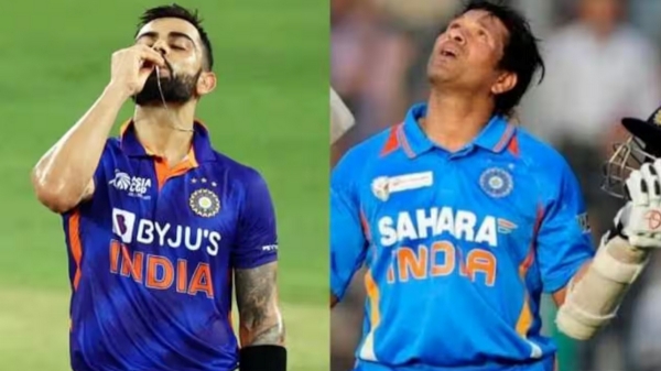 What is the difference between Virat Kohli and Sachin Tendulkar in ODI Cricket 