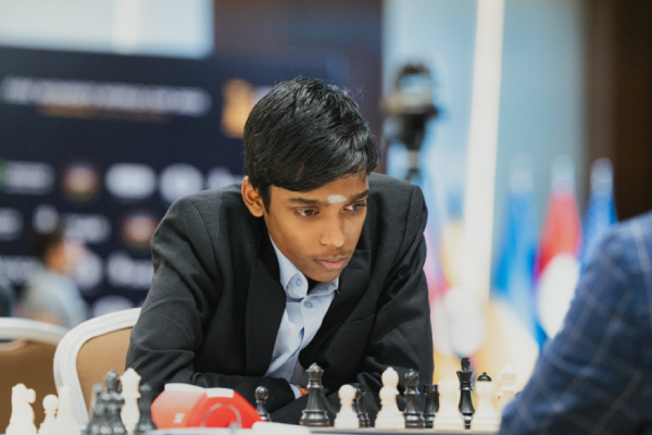 FIDE Chess world cup - Praggnandhaa came late for final rapid round and wins the game 