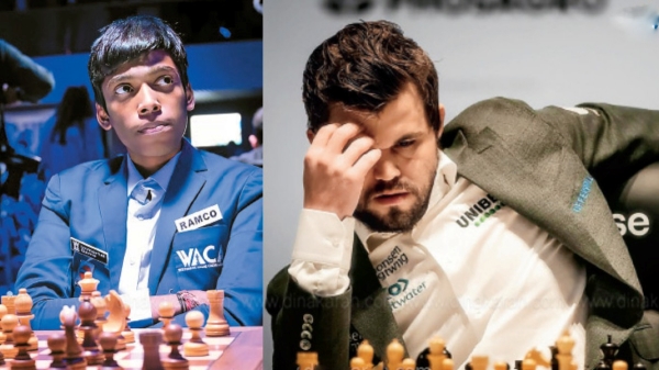 I got some food poisoning after the semi finals says Magnus Carlsen after the First Round of Chess World Cup finals against Praggnanandhaa 