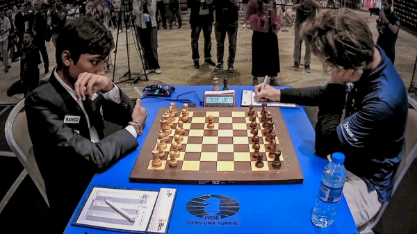Praggnanandhaa has already played a lot of tiebreaks against very strong players says Magnus Carlsen 