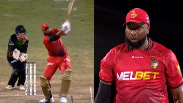 Kieron Pollard hits 37 Runs of just 16 Balls with 5 Sixes in the CPL 2023