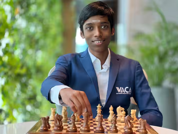 Praggnanandhaa came to home after the Chess World Cup 2023 Final against Magnus Carlsen 