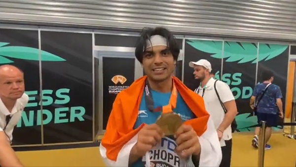 Javelin throwers dont have a finish line says Neeraj chopra after becoming the world champion
