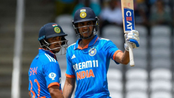 Shubman gill created the world record for most runs after 27 odi matches 