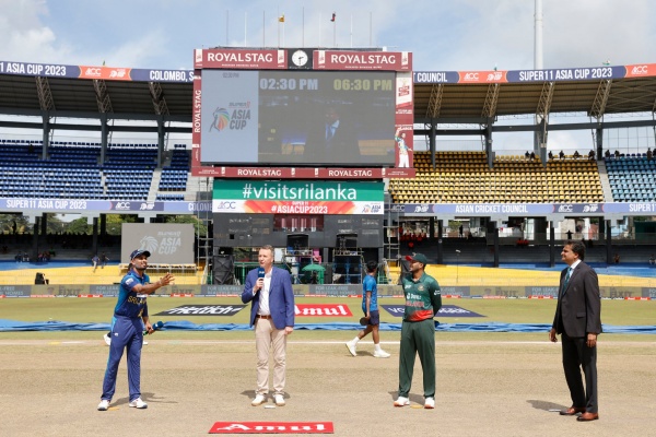 Bangladesh won the toss and chose to bowl against Srilanka in the Super 4 of the Asia Cup 2023 