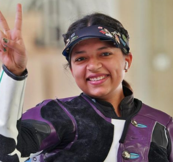 Asian Games 2023: Indias Sift Samra wins GOLD and Ashi Chouksey wins Bronze medal in 50m Rifle 3P Shooting 