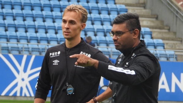 First eelam Tamil to become a football coach in europe club 