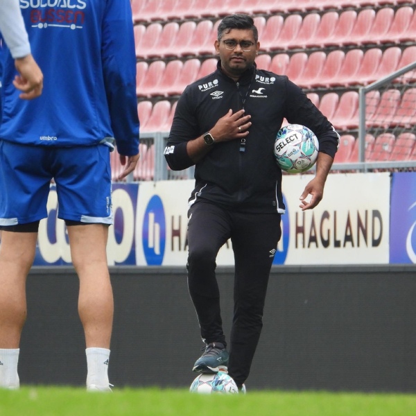 First eelam Tamil to become a football coach in europe club 
