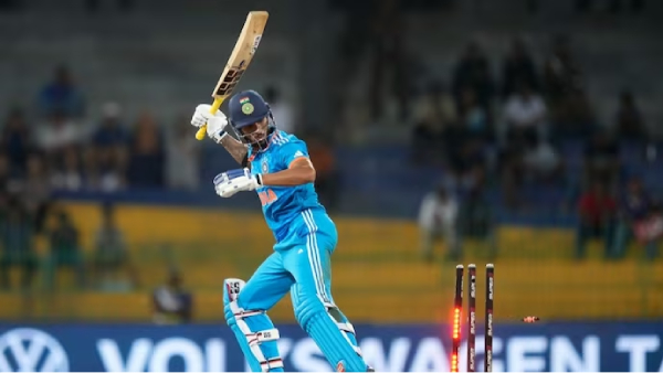 Tilak Varma got out for just 5 runs in his debut odi innings against Bangladesh in Asia Cup 2023