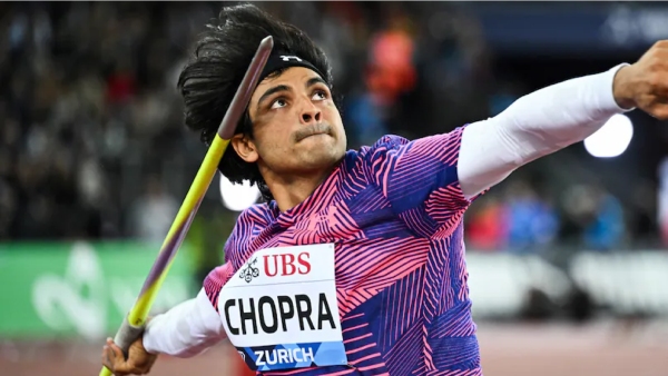 Neeraj Chopra won Silver in the Javelin Throw of the Eugene Diamond League 2023 